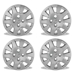 Jogo Calota Grid Ford Ká Hatch Sedan 2019 2020 Aro 14 Cubo Baixo Fixação Por Parafuso 343CB-PTA-U