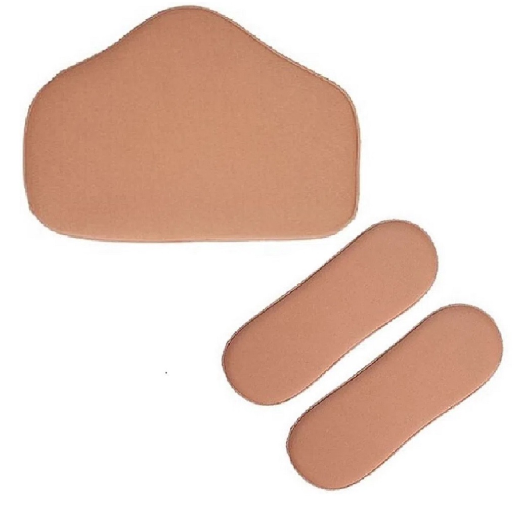 Placas Pós-Cirúrgicas Rígidas 37x27 e 28x10 cm Lipoaspiração, Lipoescultura, Abdominoplastia em Oferta na Shopee