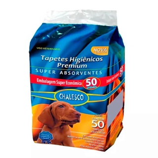 Tapete Higiênico Para Cães Chalesco Premium C/50 Unidades Alta Absorção em Oferta na Shopee