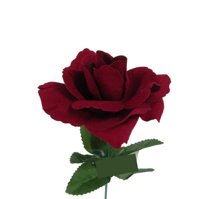 50 Rosas Artificiais Bizz - Atacado Flores Artificial Noivas | Shopee Brasil