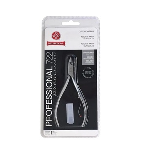 Alicate Mundial 722 de Inox Para Cutícula Manicure Pedicure Profissional