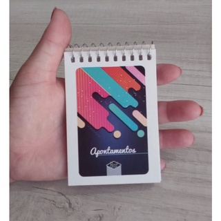 Mini caderneta espiral para anotações best 40 folhas