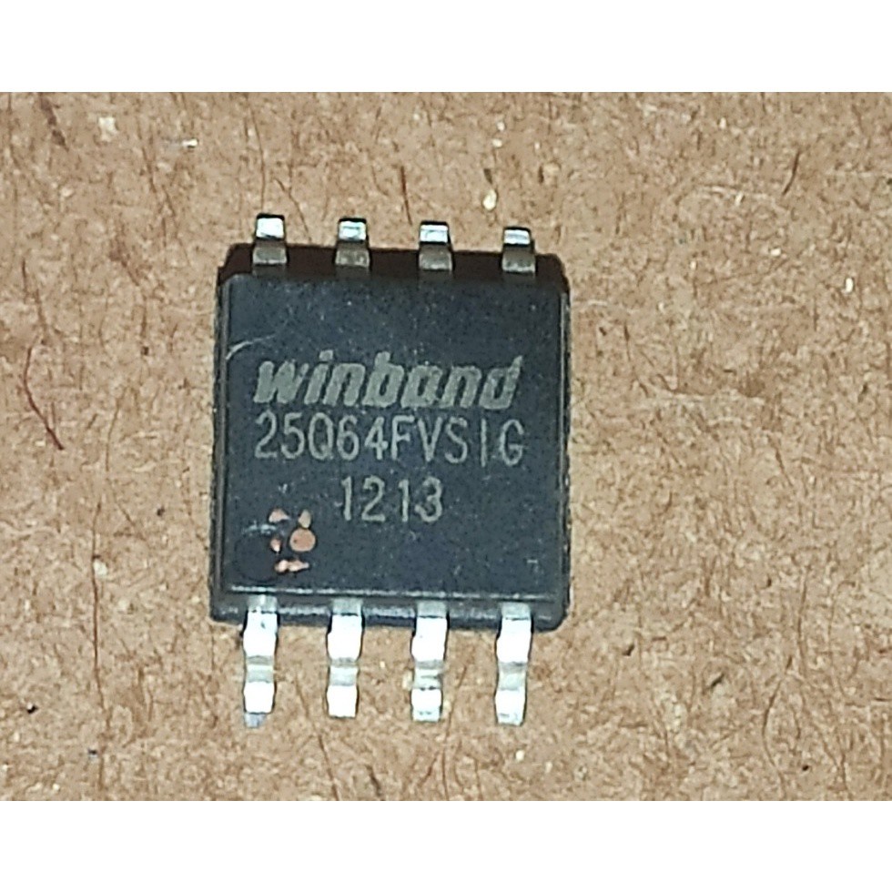 Winbond 25q64fvsig схема включения