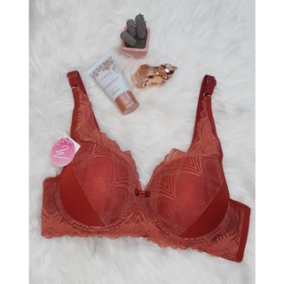 Sutiã Plus Size Aurora Reforçado de Renda Com Paleta Lateral/ Alça de Metal/ Wantex Lingerie