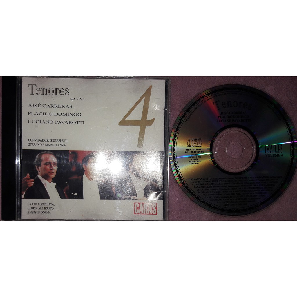 CD ORIGINAL TENORES AO VIVO VOLUME 4 REVISTA CARAS