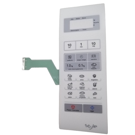 Membrana Teclado Microondas Panasonic nnst 341