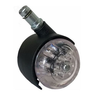 Kit 5 Rodizios Roda Gel/silicone P/ Cadeiras Cavaletti