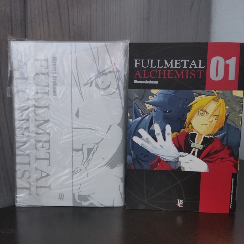 Fullmetal Alchemist Vol 1 + Guia Fullmetal Completo 1 edição Mangá JBC