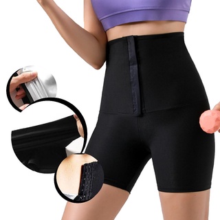 Short Feminino Térmico De Alta Compressão Efeito Sauna Queima De Gordura Localizada