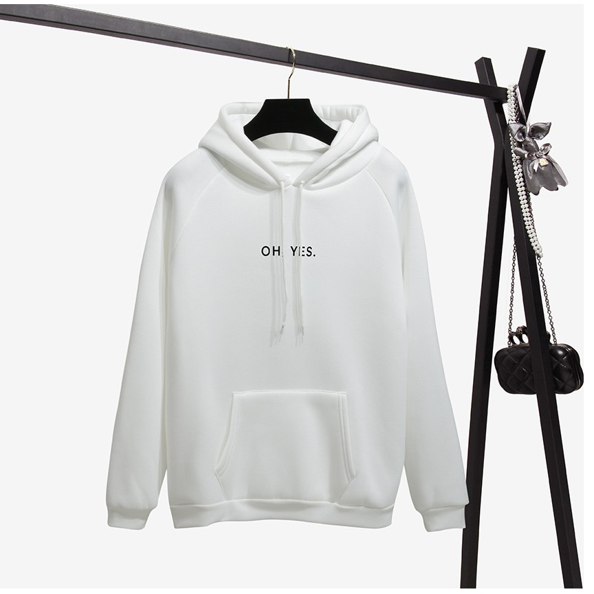 moletom amarelo oh yes