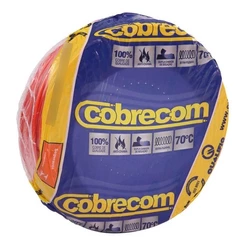 Fio Eletrico Cabo Flexivel 6mm X 50 Metros Cobrecom Certificado