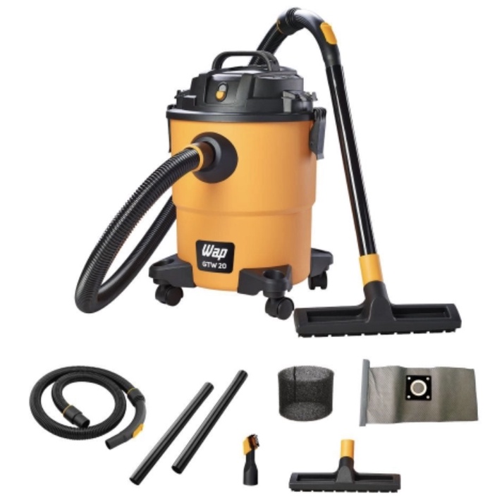 Aspirador de Pó e Água Profissional wap GTW20 1600W 20L 127V