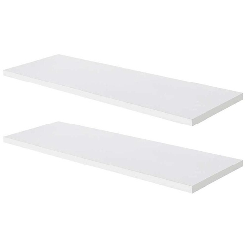 Kit 2 Prateleiras MDF 120x25 branco com suporte invisível decoração em Oferta na Shopee
