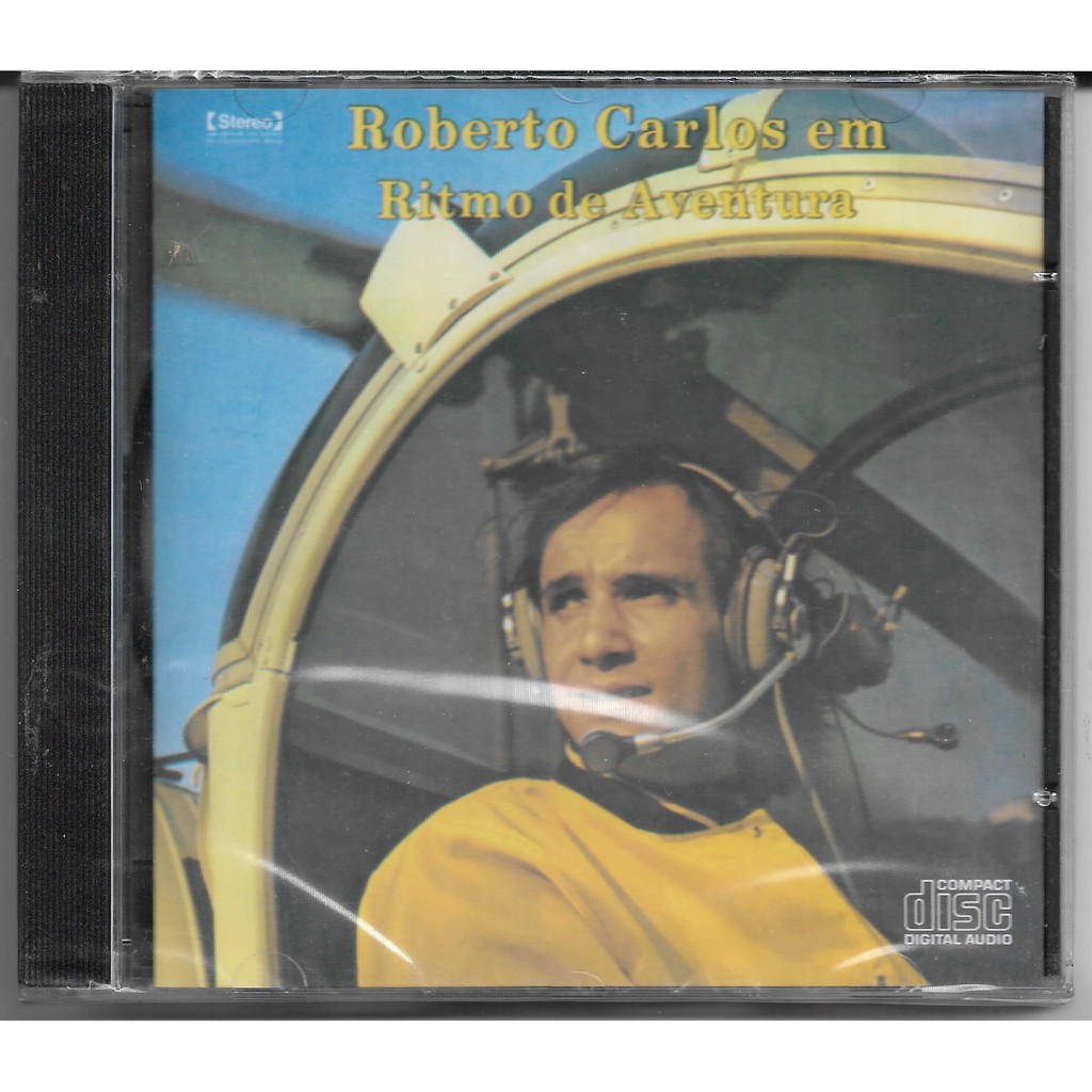 CD Lacrado Roberto Carlos - Em Ritmo De Aventura - Original Novo Lacrado De Fábrica