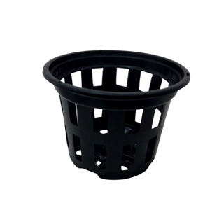 Vaso Vazado Preto Plástico Redondo Para Vandas - Vasinho / Cestinha Para Orquídeas - 1 Unidade em Oferta na Shopee