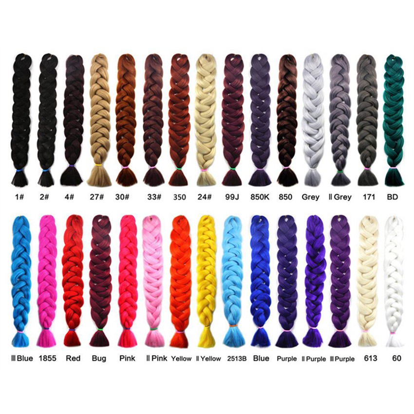 19 pecas pacotes jumbo kanekalon 165gramas cada preminum H. Lin atacado promocao Fibra Para Tranças Box Braid Twist