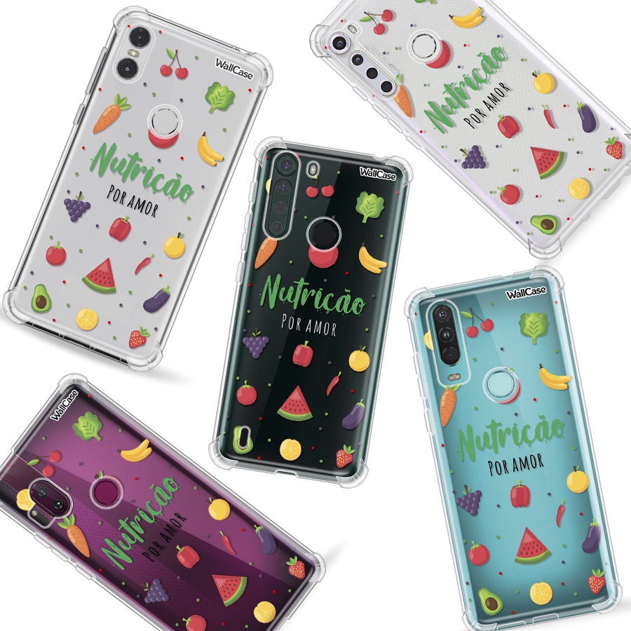 Capinha de Celular Cp24 Profissão Nutrição Para Moto G9 G10 G22 G30 G31 G41 G52 G60 G62 G71 G75 G100 G200 Edge