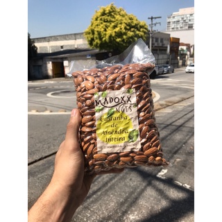 Amendoa Crua Chilena Importada 500g Premium Madoxx Nuts