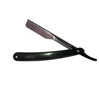 Navalha Profissional Navalhete Barbeiro Acabamento Aço Inox Barbear Sobrancelha