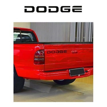 Emblema Adesivo Dodge (dakota) - Preto