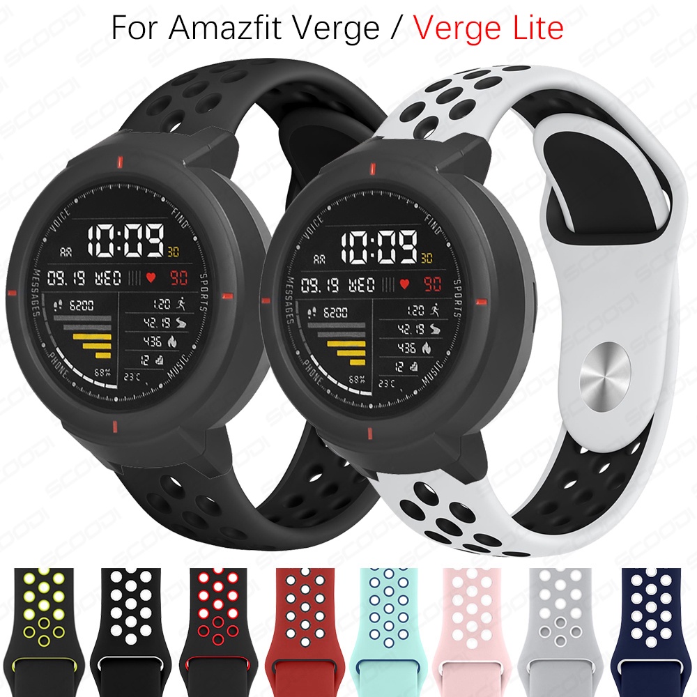 Pulseira Amazfit Verge, Amazfit Verge Lite de Silicone Esportiva ...
