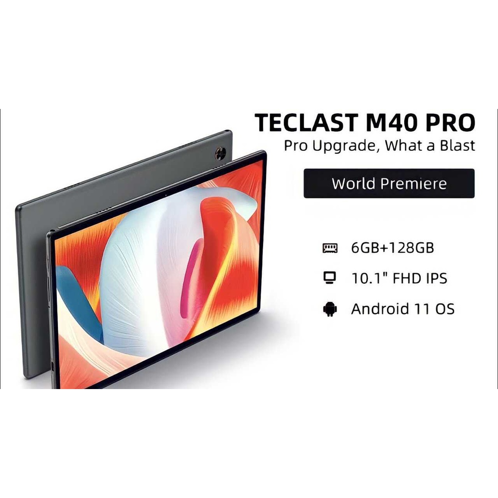 正規店仕入れの TECLAST M40 Pro タブレット 10インチ 6GB RAM 128GB ROM Android 11 wi- fiモデルタブレット 8コアCPU2.0Ghz 1920×1200 IPS広視野角スクリーン 4Gデュアルカ fucoa.cl