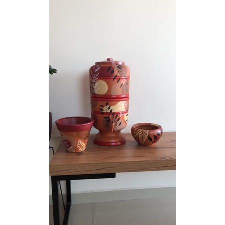 Filtro de barro decorado/ personalizado