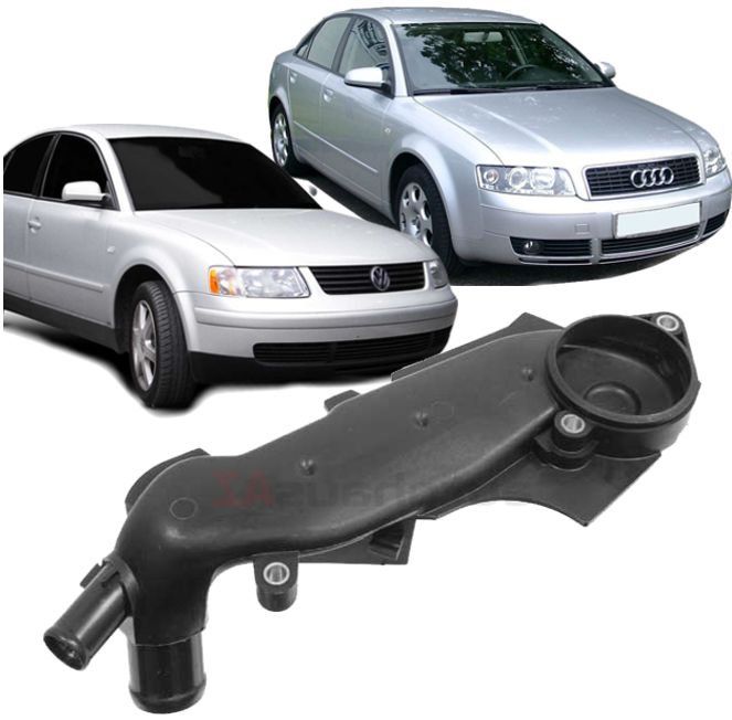 Carcaca Valvula Termostatica Audi A4 A6 Passat 2.4 2.7 E 2.8 V6 De 1997 A 2005