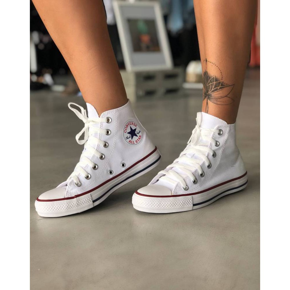 all star alto branco