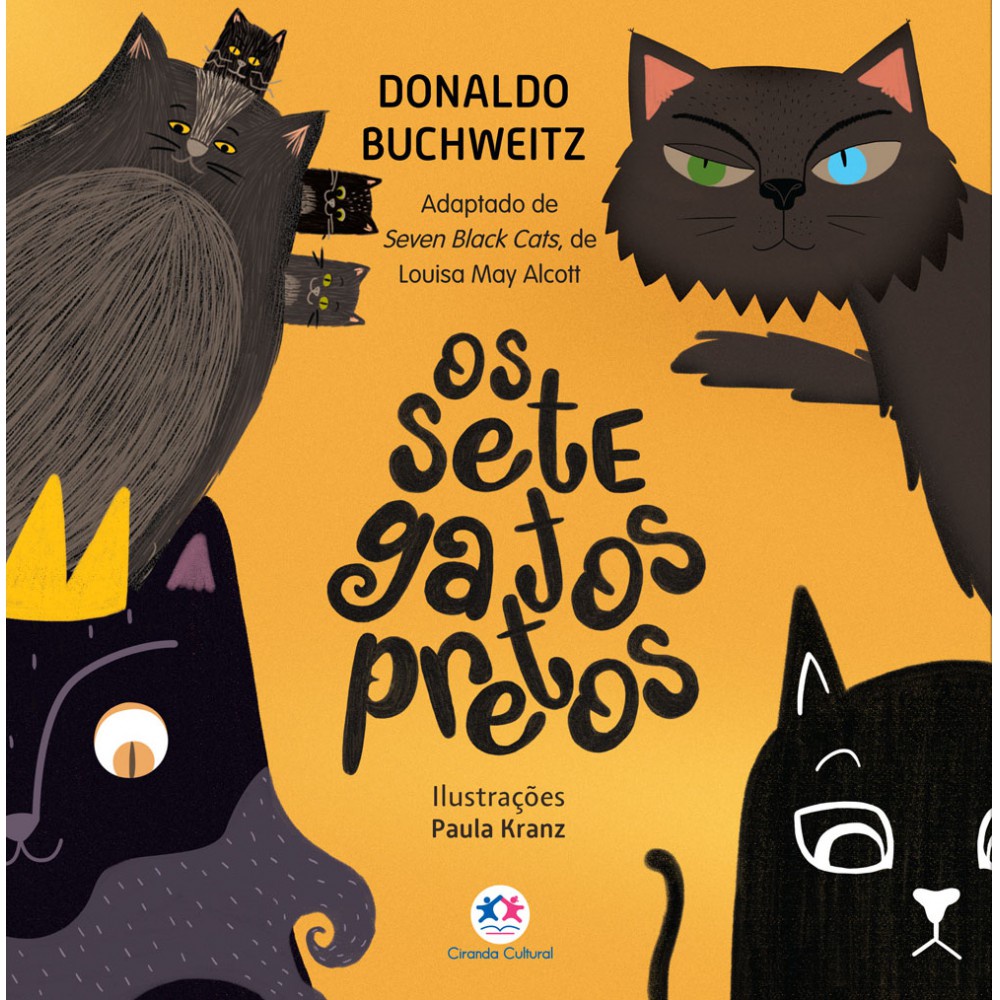 Livro - Os sete gatos pretos em Oferta na Shopee