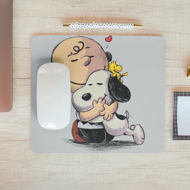 Mouse Pad Snoopy | Shopee Brasil