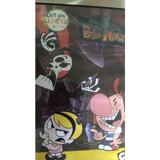 Dvd Desenho The Grim Adventures Billy Mandy Shopee Brasil 9505