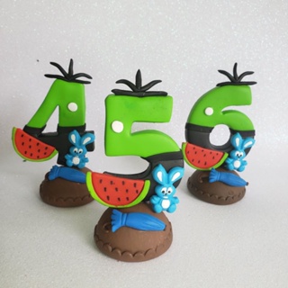 Vela Biscuit Tema Turma Da Mônica Cebolinha em Oferta na Shopee