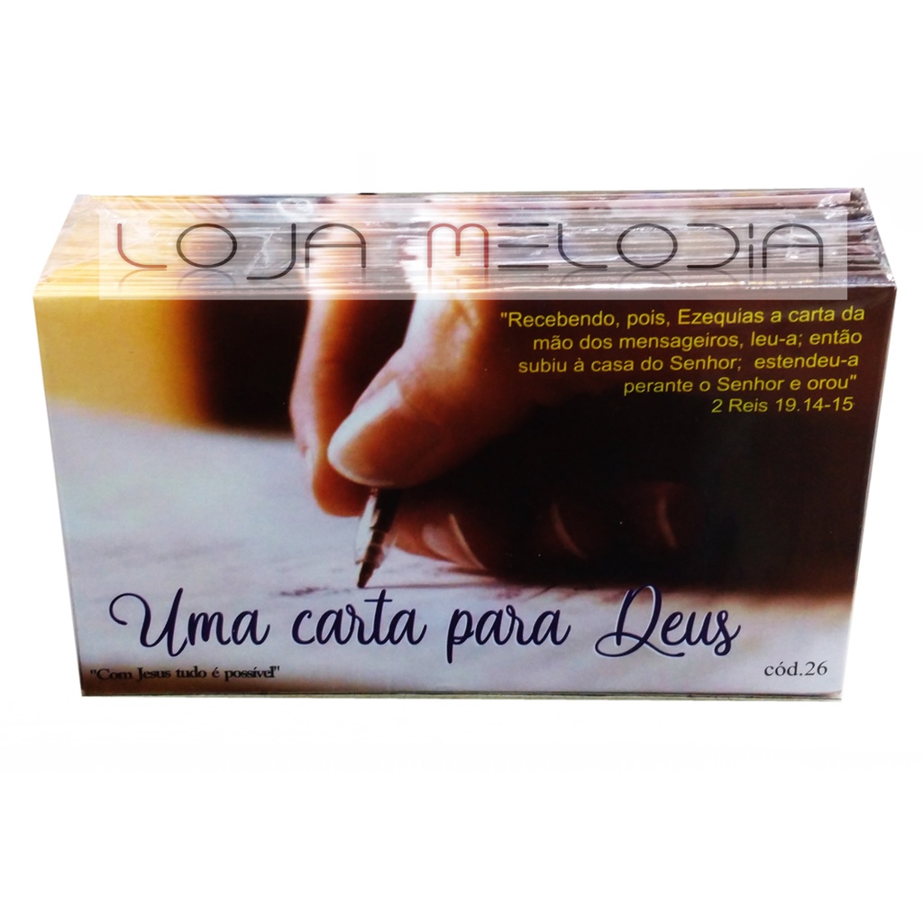 Envelope Dizimo , campanha e ofertas uma carta para Deus