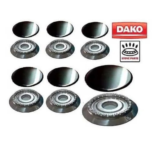 Kit Espalhador + Bacia Peças Fogão Dako Magister - 6 Bocas