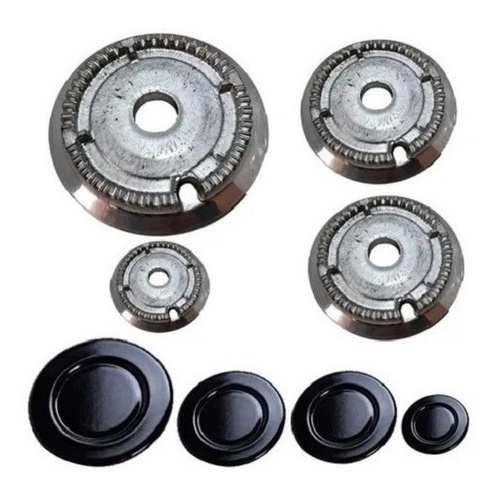 Kit Espalhador + Queimador Fogão Continental Bosch Style 4b