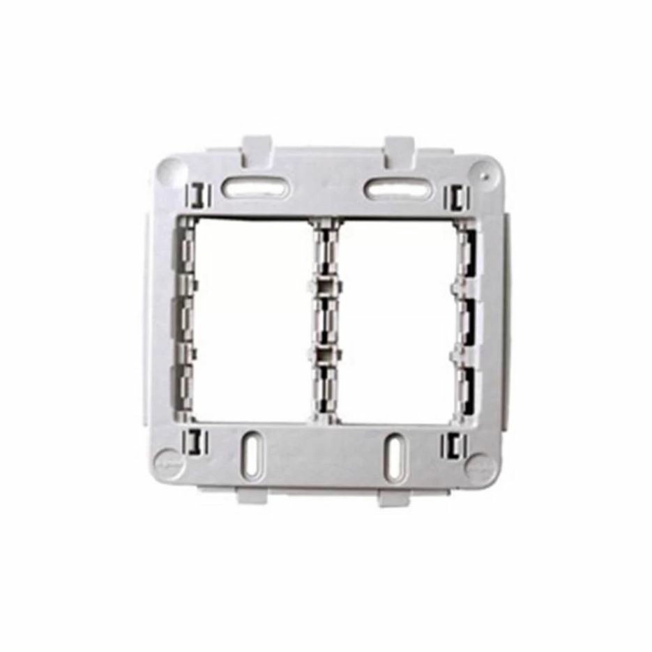 Placa Suporte Interruptor e Tomada 4X4 6 Postos Pialplus em Oferta na Shopee