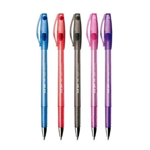 Caneta Esferográfica Ice 061 0.8mm - Faber Castell em Oferta na Shopee
