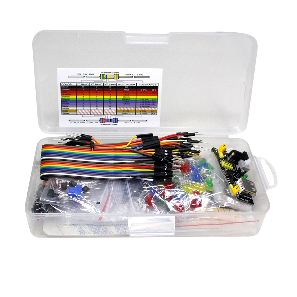 KIT Componentes Para Arduino e Raspberry 235 Itens em Oferta na Shopee