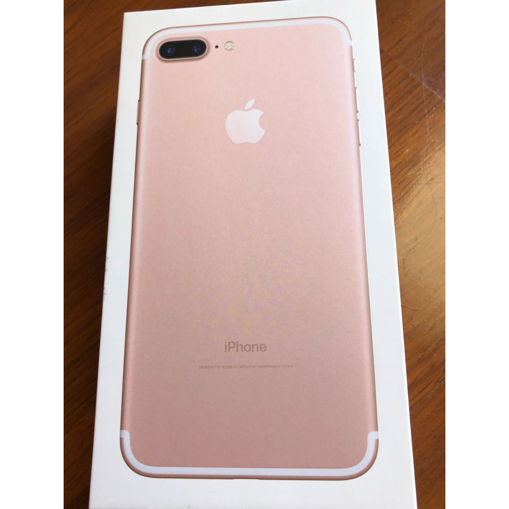 Iphone 7 Plus Rose 128 Gb 1 Ano Garantia Aplle Lacrado Shopee Brasil