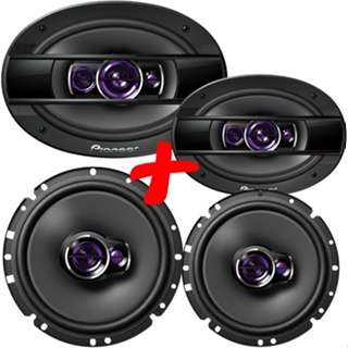 Kit Auto Falantes Pioneer Triaxial 6 E 6x9 300w Rms 4 Peças em Oferta na Shopee