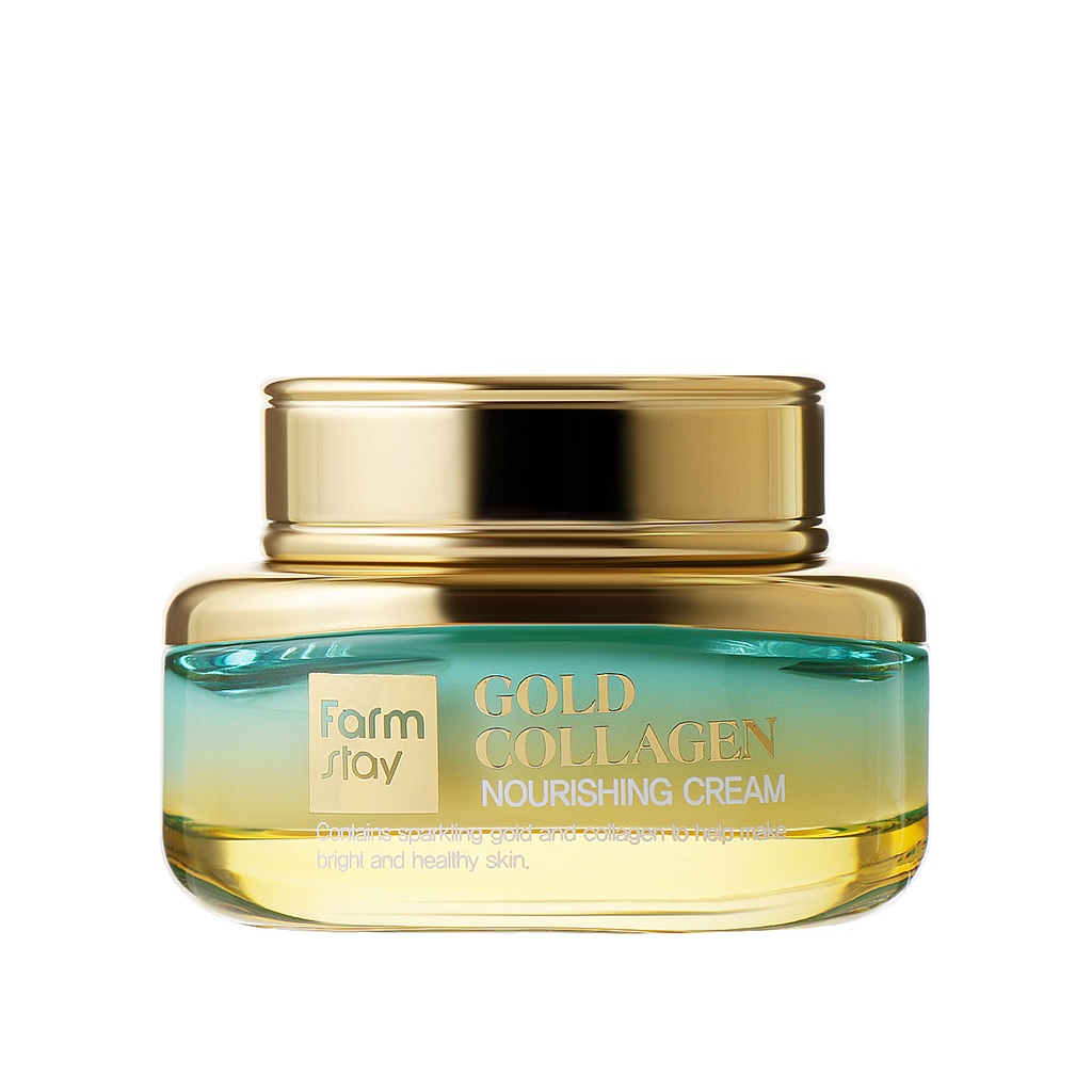 farmstay gold collagen nourishing cream 55ml - Beauty