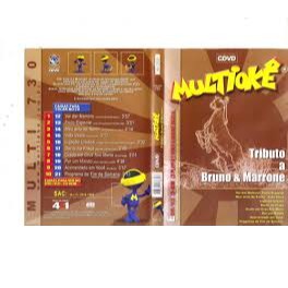 CDVD MULTIOKE TRIBUTO A BRUNO E MARRONE - Seminovo de Locadora