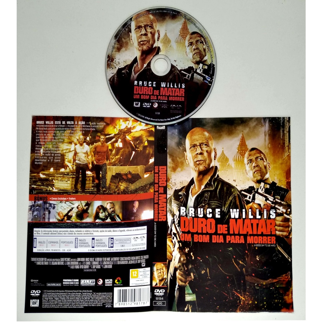 DVD - DURO DE MATAR - UM BOM DIA PARA MORRER - ORIGINAL | Shopee Brasil
