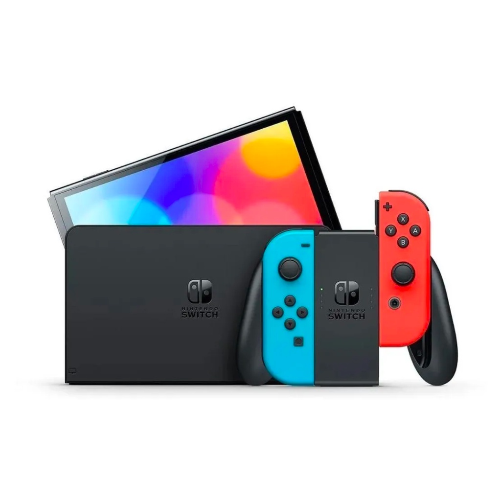 Nintendo Switch OLED 64GB Standard | Shopee Brasil