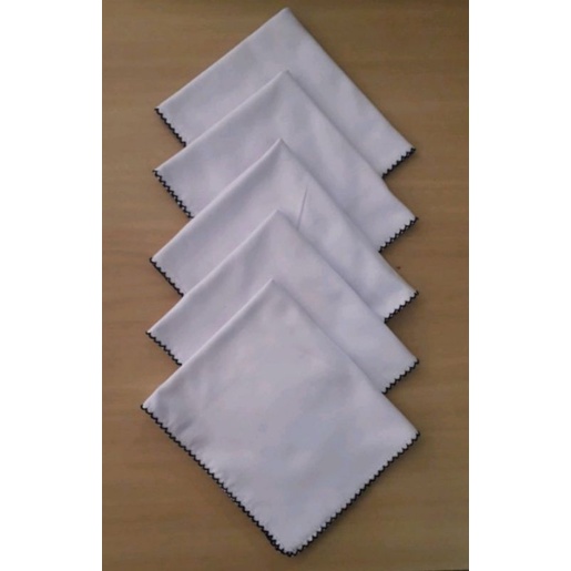 Kit com 10 Fraldas de Boca Malha Branca Dupla 100% Algodão Super Macia Absorvente Com Bico Picueta