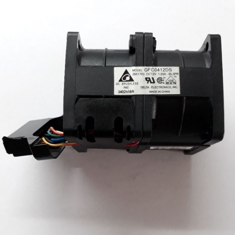 COOLER DUPLO 40X40X56mm DC12V 1.20A DELTA GFC0412DS 8 FIOS