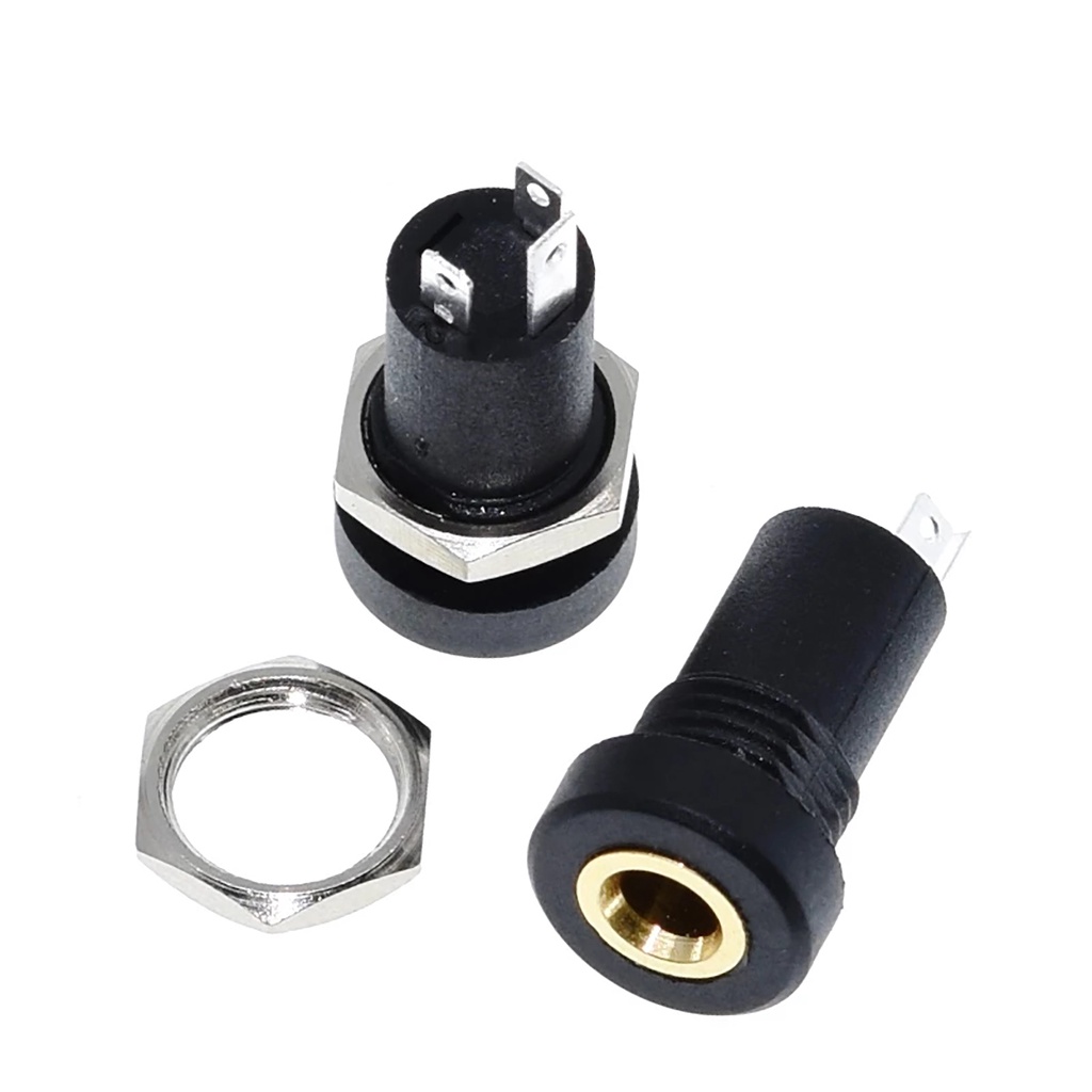 Conector de Audio 3,5mm Socket Fêmea em Oferta na Shopee