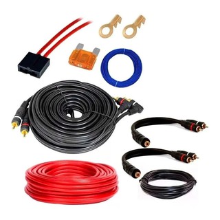 Kit Fiaçao Instalação Modulo 500w Ts400x4 Ts600 X4 4 Canais