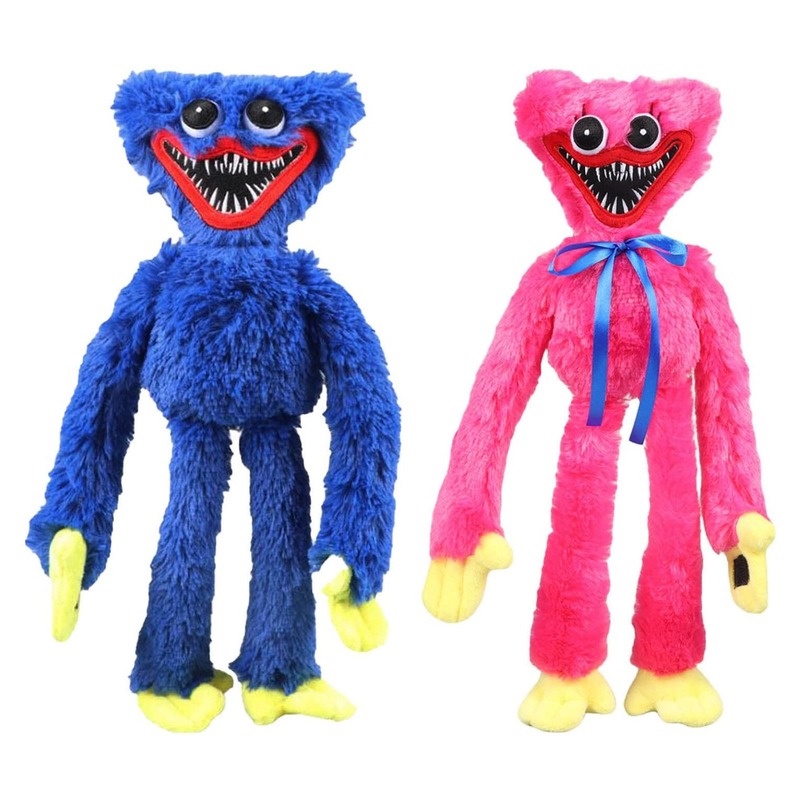 40cm Huggy Wuggy De Papoula Playtime Jogo Bonecas De Brinquedo De Pelúcia Macia Brinquedos Dos Desenhos Animados Crianças Presentes De Natal Aniversário